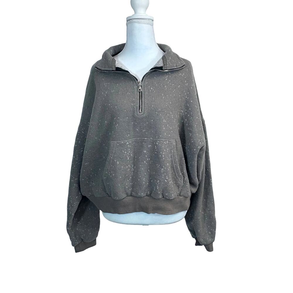 John Elliott pull over men's wool sweatshirt, size large